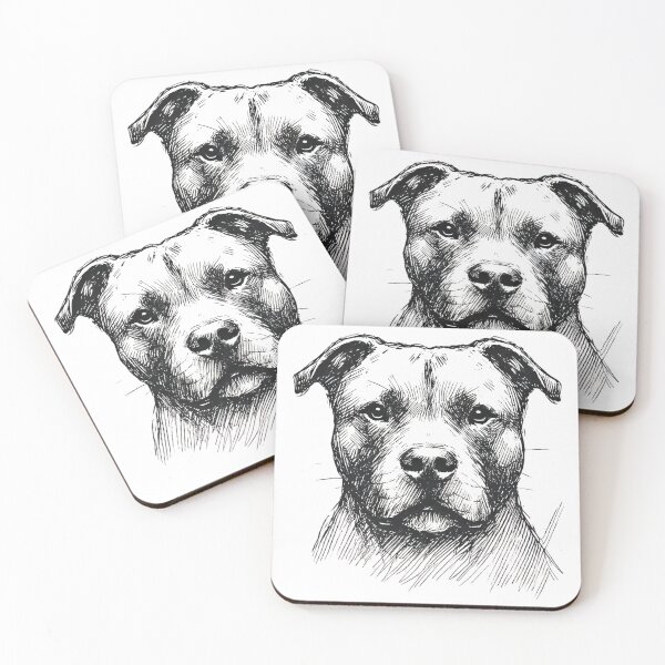 Item preview, Pitbull Dog designed and sold by Blink Art Studio.