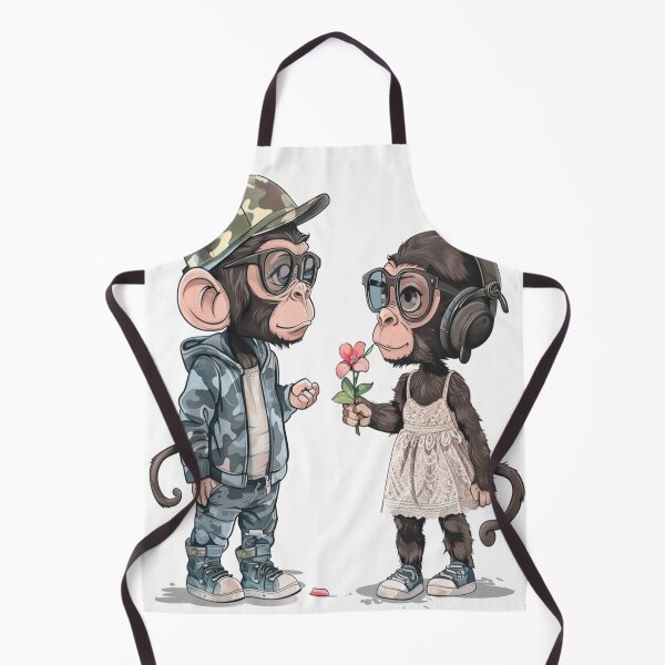 Item preview, Cute baby monkeys designed and sold by ArtFusionVibe.