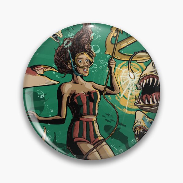 Item preview, Underwater terror designed and sold by Douglas Rezende.