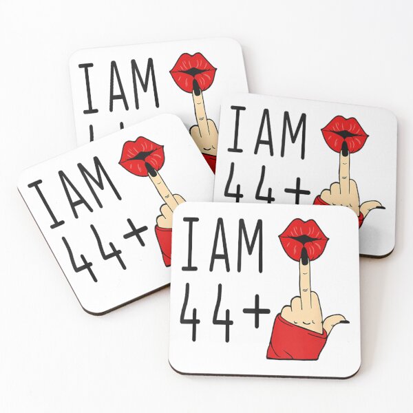 Item preview, I Am 44 Plus 1 Middle Finger designed and sold by skeastore.