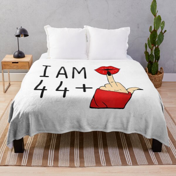 Item preview, I Am 44 Plus 1 Middle Finger designed and sold by skeastore.