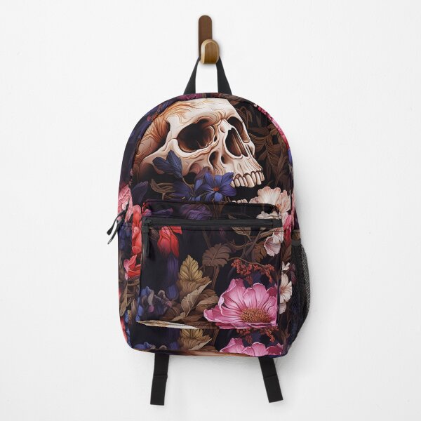 Item preview, Skull And Flowers Pink designed and sold by karsad.