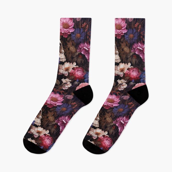 Item preview, Skull And Flowers Pink designed and sold by karsad.