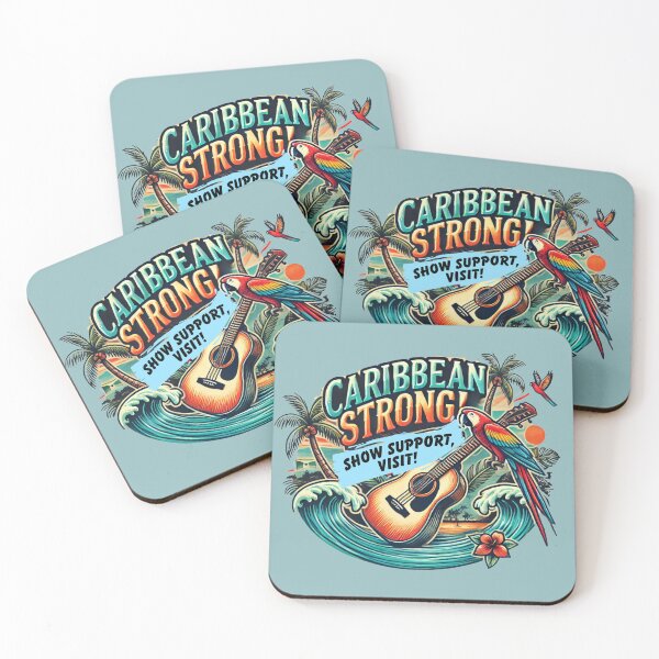 Item preview, Encouraging Caribbean Strong, Show Support, Visit! designed and sold by Purposemaster.
