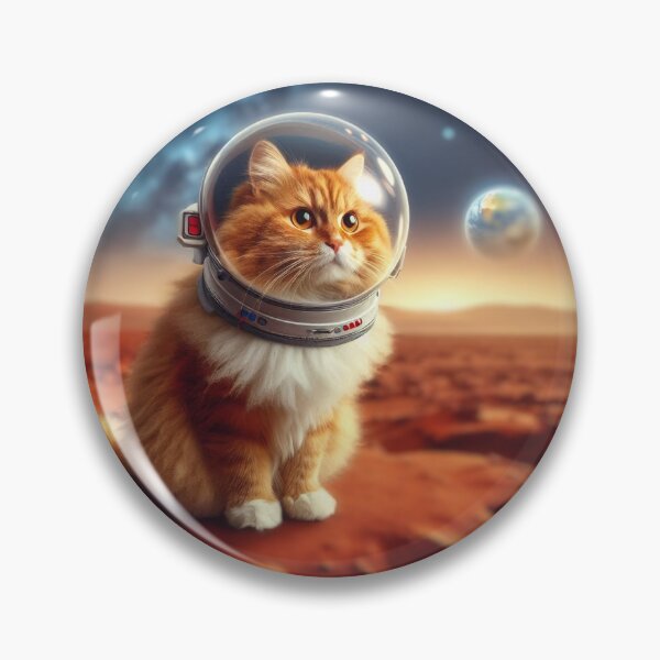 Item preview, Cat on Mars designed and sold by YOUDKAIR.