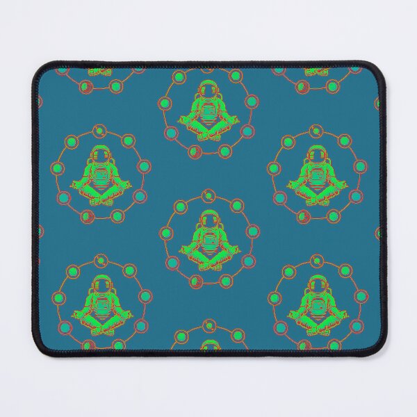 Item preview, Yoga Astronaut designed and sold by WoodburyLake.