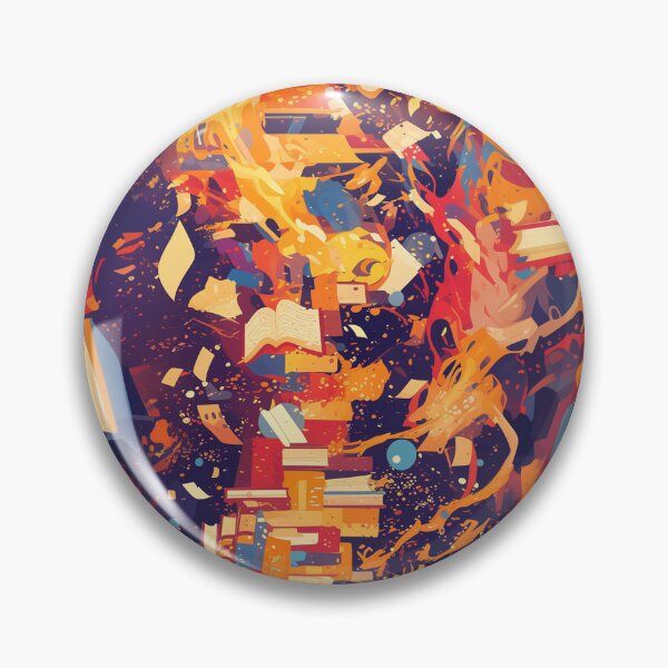 Item preview, Psychedelic library design designed and sold by JellytonThe4th.