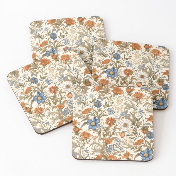 Item preview, Countryside Bloom Vintage Verdure Floral designed and sold by meggydesigns.