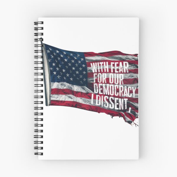 Item preview, Con miedo por nuestra democracia disiento designed and sold by Print_Fuse.