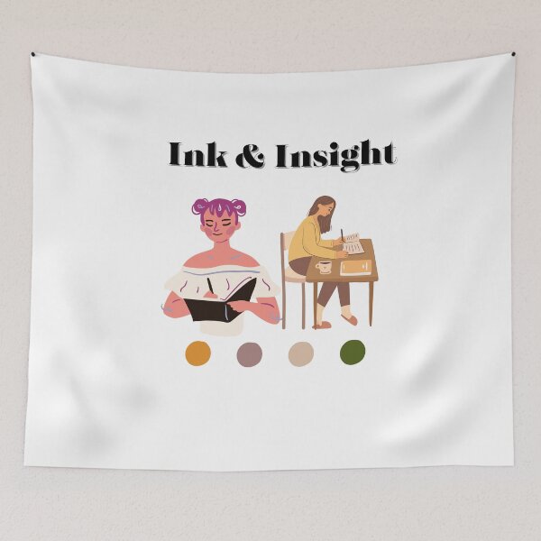Item preview, Ink & Insight designed and sold by EdgebrassInc.