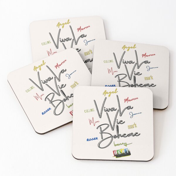 Item preview, La Vie Boheme - Rent Musical Design 2 designed and sold by Think In Scenes.