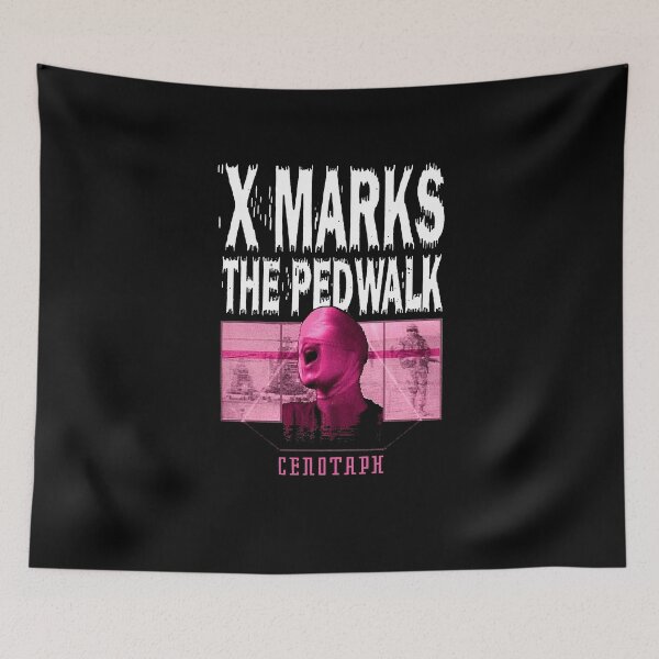 Item preview, X Marks The Pedwalk - Cenotaph designed and sold by justanotherw.
