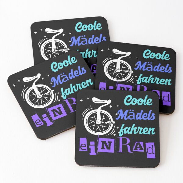 Item preview, Cool girls ride unicycles designed and sold by Azrou shop.