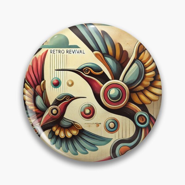 Item preview, "Timeless Wings: Retro Revival." designed and sold by MindVibe.