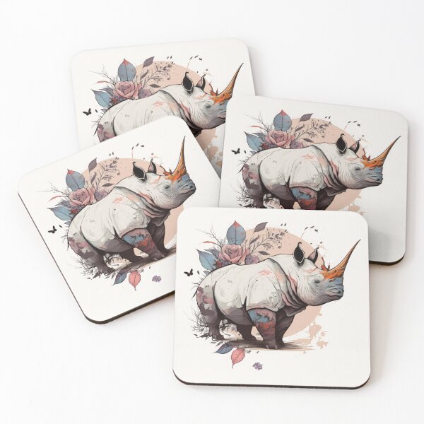 Item preview, A rhino in okami style designed and sold by The-Chieftain.
