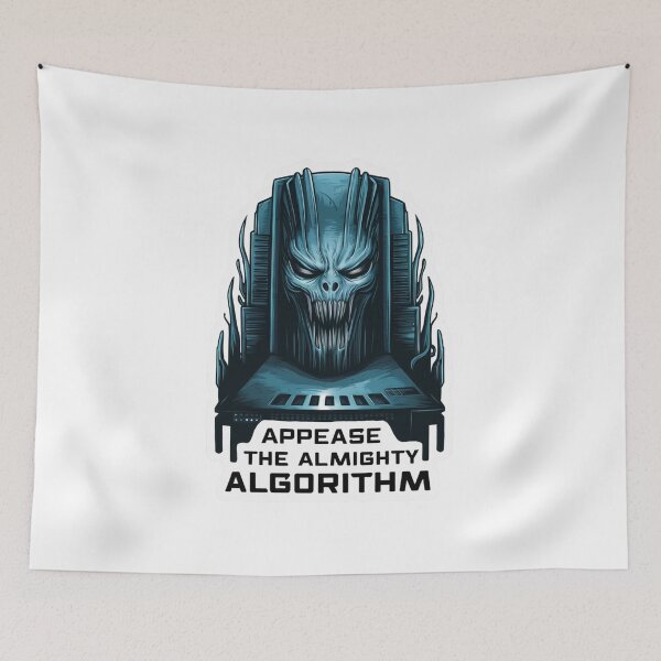 Item preview, Appease the Almighty Algorithm  designed and sold by Peter Stawicki.