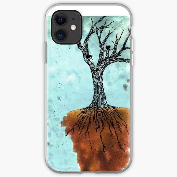 Watching the Sky Fall at the End of the World iPhone Soft Case