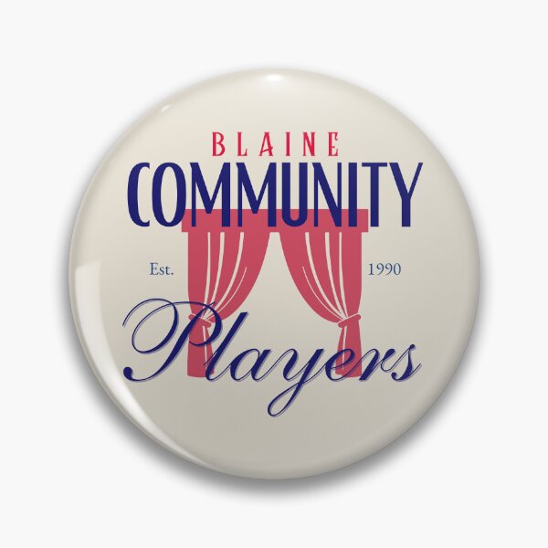 Item preview, Blaine Community Players designed and sold by Caring Hearts.