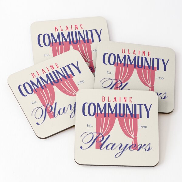 Item preview, Blaine Community Players designed and sold by Caring Hearts.