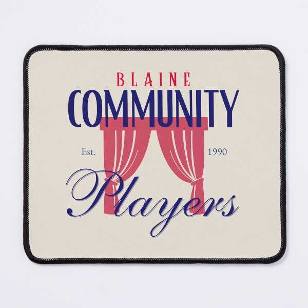 Item preview, Blaine Community Players designed and sold by Caring Hearts.