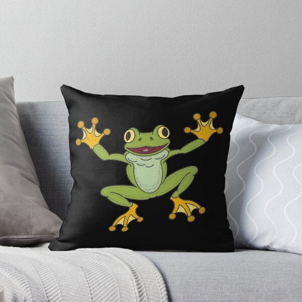 Item preview, Funny Frog - Jumping Green Frog designed and sold by SeledineArt.