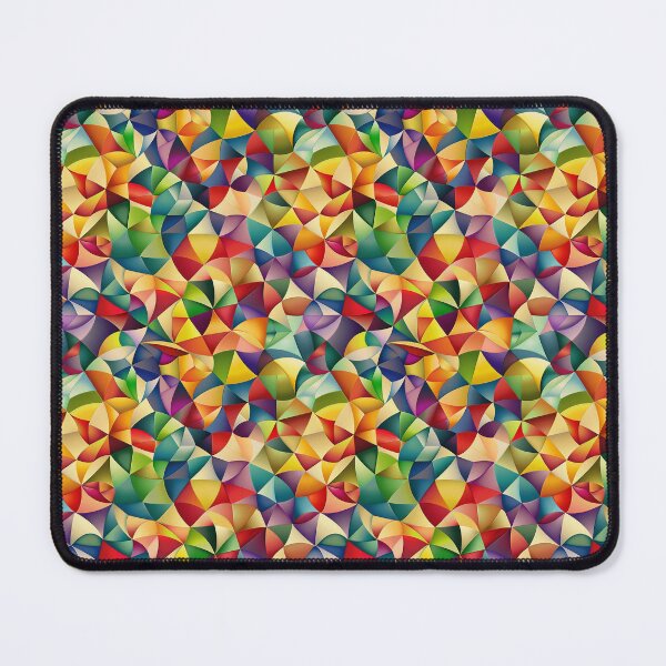 Item preview, Geometric Rainbow Pattern designed and sold by PMGDigital.