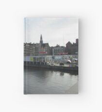 Amsterdam Water front Hardcover Journal