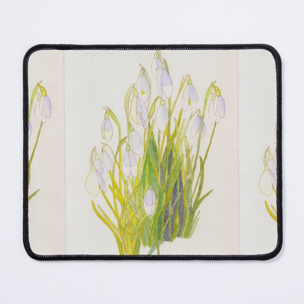 Item preview, Snowdrops watercolour painting  designed and sold by esvb.