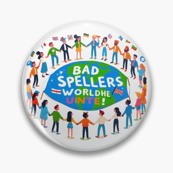 Item preview, Bad spellers of the world untie designed and sold by YOUDKAIR.
