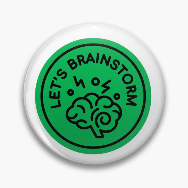 Item preview, brainstorming designed and sold by mawwiltz.