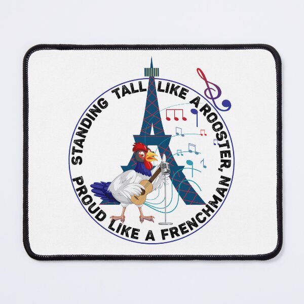 Item preview, French Rooster Paris Music Design - Proud Like a Rooster designed and sold by johsef.