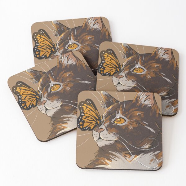 Item preview, Cat and butterfly designed and sold by jirrem.