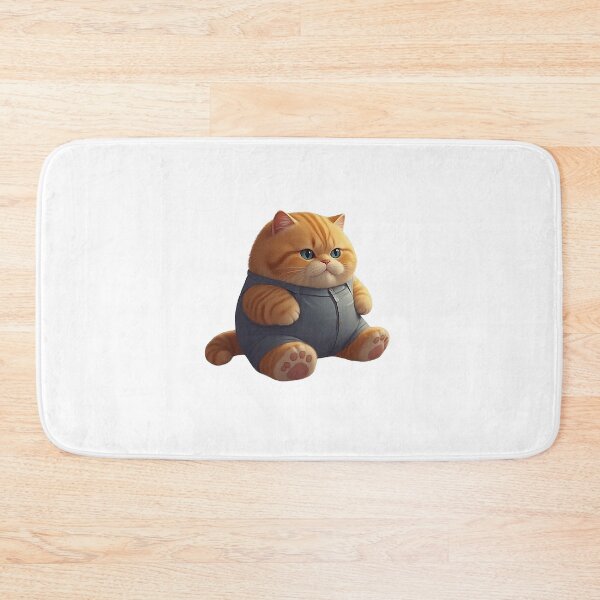 Item preview, Fat Orange Cat designed and sold by ShopWithDreams.
