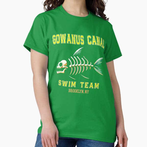 Item preview, Gowanus Canal Swim Team: Probably Not Toxic T-Shirt designed and sold by AddyMakApparel.