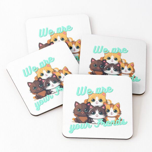 Item preview, We are your frends, cute cats designed and sold by Red-forever.
