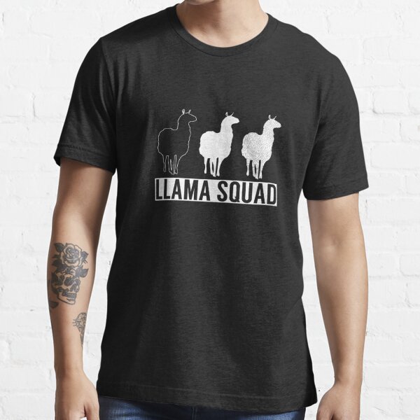 Llama Squad Llama Shirt Llama Gifts Alpaca Shirt Llama Gift