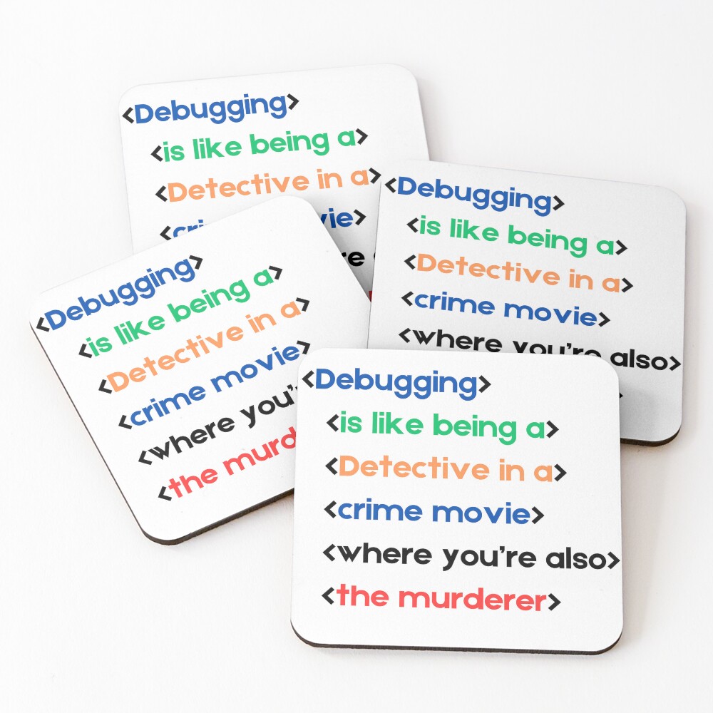 Item preview, Coasters (Set of 4) designed and sold by ApolloStoreHD.