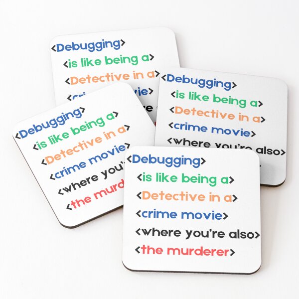 Item preview, programmer debugging designed and sold by ApolloStoreHD.