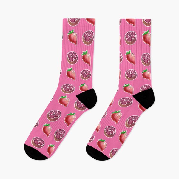 Item preview, Fruit Pattern: Pomegranate & Strawberry designed and sold by Percy Everett.