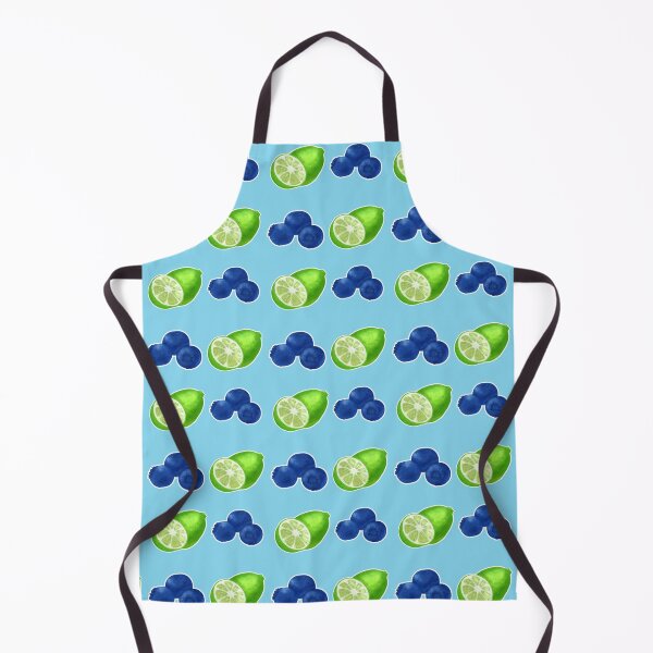 Item preview, Fruit Pattern: Limes & Blueberries designed and sold by Percy Everett.