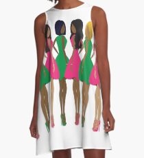 AKA Sorors A-Line Dress