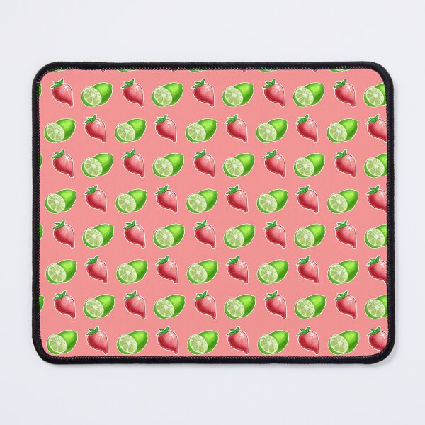 Item preview, Fruit Pattern: Limes & Strawberries designed and sold by Percy Everett.
