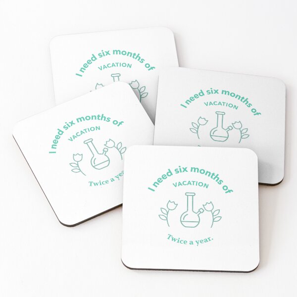 Item preview, I need six months of vacation Twice a year Escape of Reality satiric slogan designed and sold by MyxDes.