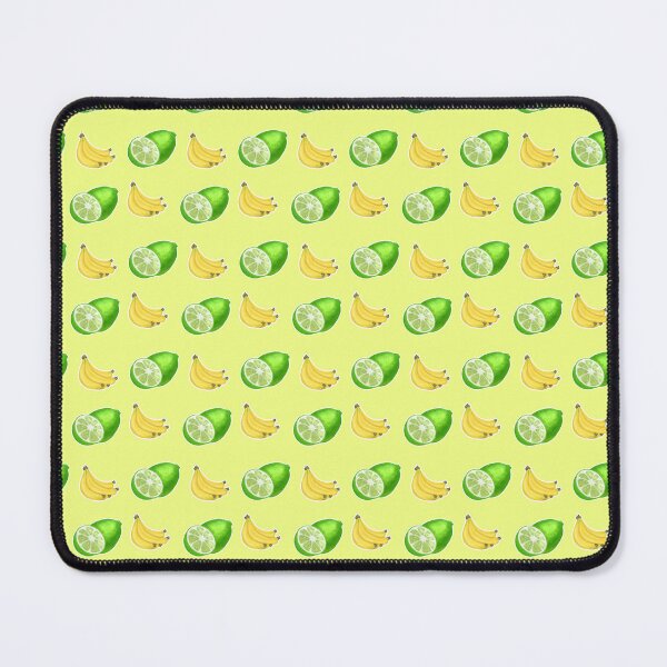 Item preview, Fruit Pattern: Limes & Bananas designed and sold by Percy Everett.