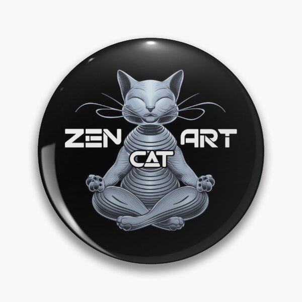 Item preview, Zen cat art designed and sold by cu-animals-te.