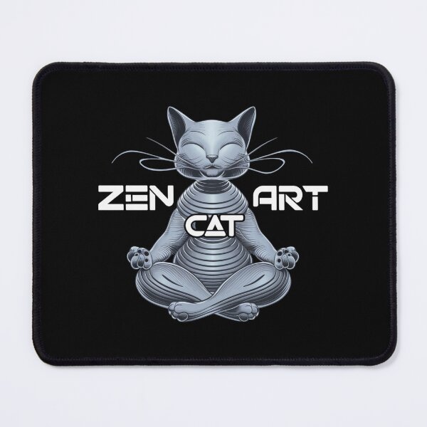 Item preview, Zen cat art designed and sold by cu-animals-te.