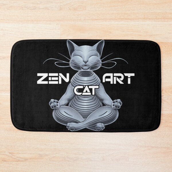 Item preview, Zen cat art designed and sold by cu-animals-te.