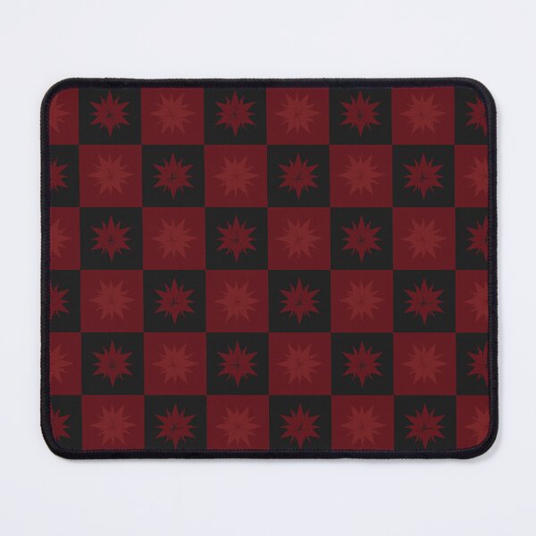 Item preview, Checker Starbursts Pattern - Black and Red designed and sold by Daniel Bevis Design.