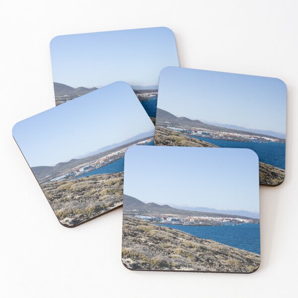 Item preview, Coastal town and hills designed and sold by rhosbahu.