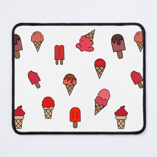 Item preview, Red Ice Cream Doodles designed and sold by SiriuslyShawni.